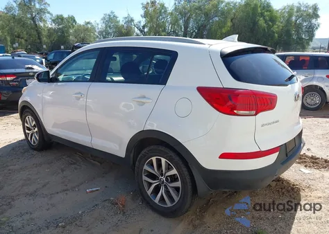 2014 Kia Sportage Lx z USA, uszkodzony, nr VIN KNDPB3AC7E7601021